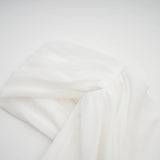 Charleigh Mini Dress White Ribbon Ruched Layered