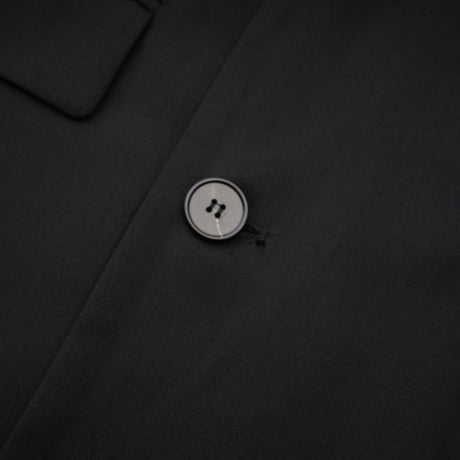 Charlotte Blazer - Wool - Shawl Lapels - Front Button Fastening - Straight Hem
