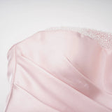 Charlotte Pink Off Shoulder Ruched Maxi Dress