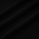 Chiara Black Lace Panel Pleated Midi Dress