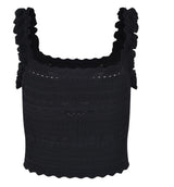 Chloe Top & Skirt Set - Body - Hugging Silhouette - Textured Fabric - Ruffled Details - Cut - Out Slit - Timeless Chic