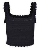 Chloe Top & Skirt Set - Body - Hugging Silhouette - Textured Fabric - Ruffled Details - Cut - Out Slit - Timeless Chic