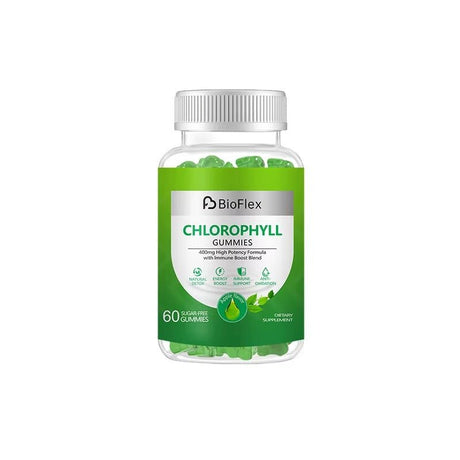 Chlorophyll 60 Gummies – Detox, Immunity & Energy Support