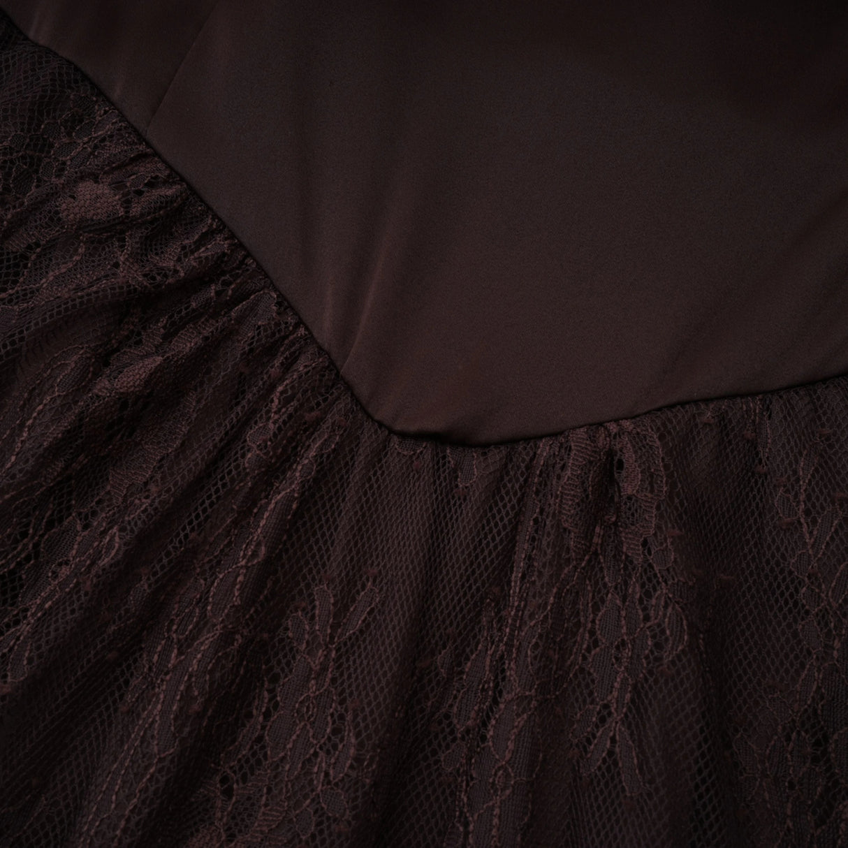 Christa Brown Floral Lace Maxi Dress with Cape