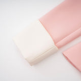 Claretta colourblock blazer  pants matching set