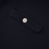 Clarisse darkblue knitted top  dress matching set