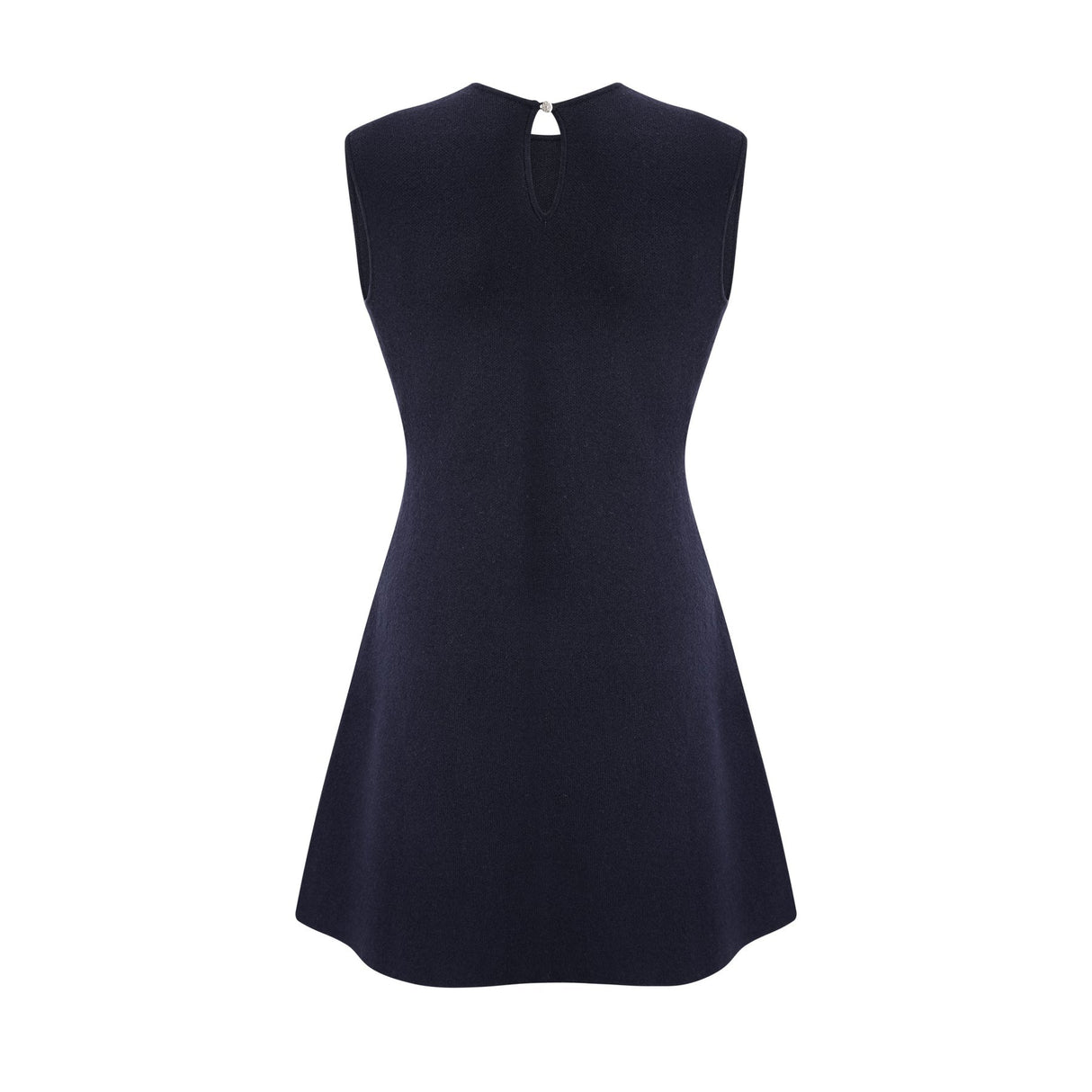 Clarisse darkblue knitted top  dress matching set
