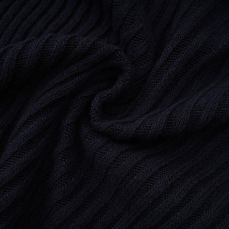 Clarisse darkblue knitted top  dress matching set