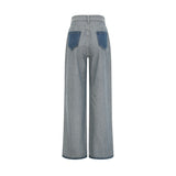 Clothilde wideleg panelled jeans