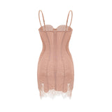 Coline bustierstyle mini dress