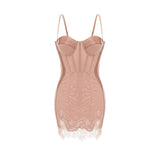Coline bustierstyle mini dress