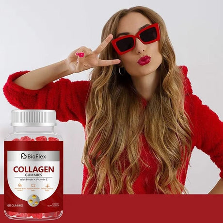 Collagen 60 Gummies – Hair, Skin & Nail Support for Women