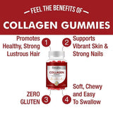 Collagen 60 Gummies – Hair, Skin & Nail Support for Women