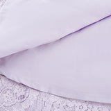 Colomba Skirt & Top Set - Lace Embroidery - Notched Lapels - Faux - Flower Embellishment - Mini Length
