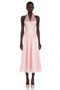 Constantia Pink Halterneck Sequin Midi Dress