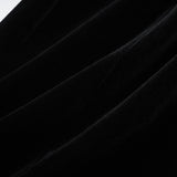 Coralie longsleeved velvet mini dress