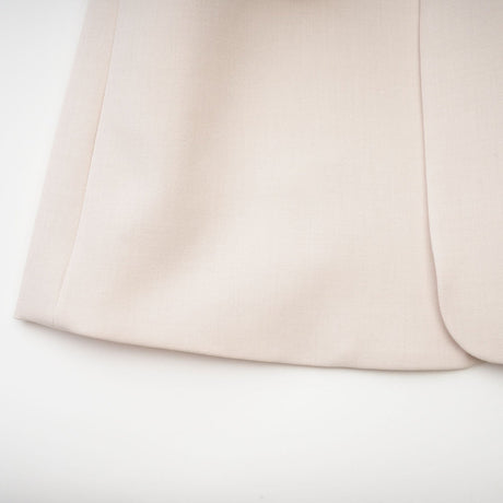 Coralie shawldetailed jacket in Neutrals