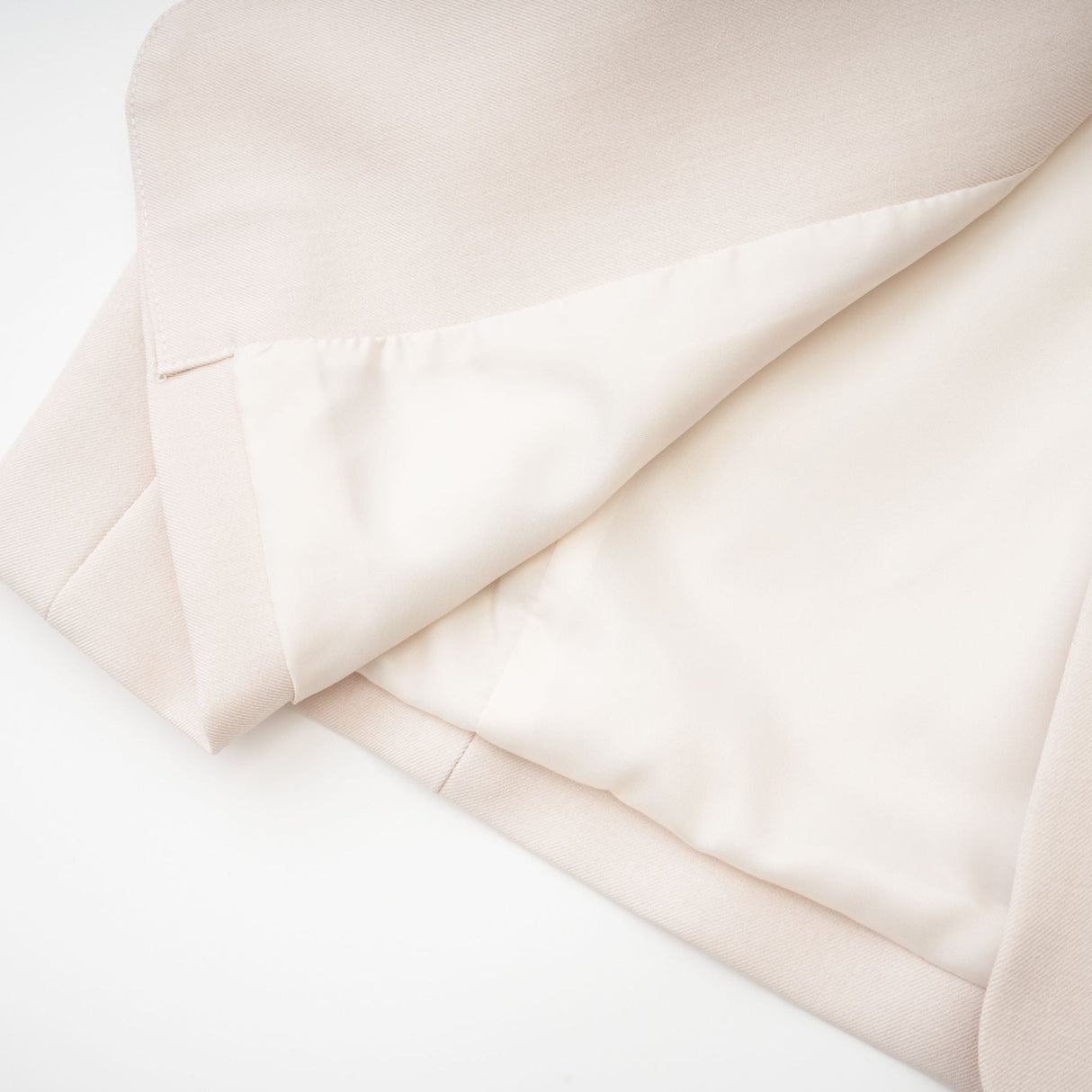 Coralie shawldetailed jacket in Neutrals