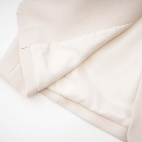 Coralie shawldetailed jacket in Neutrals