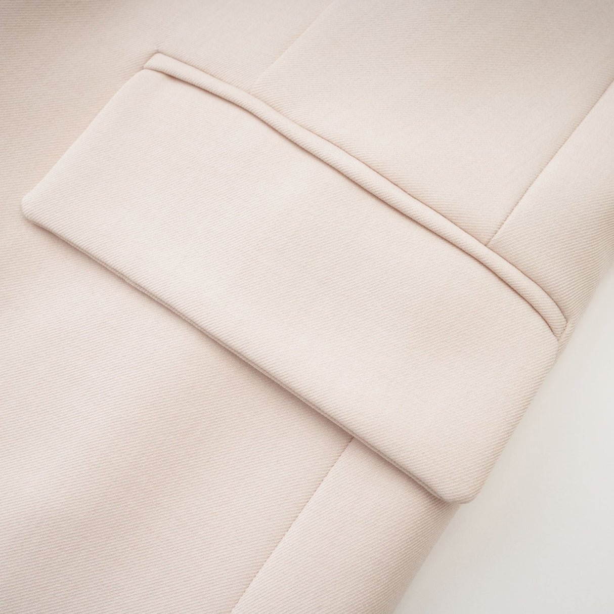 Coralie shawldetailed jacket in Neutrals