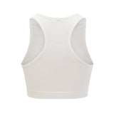 Cordelia seamless cotton cropped top