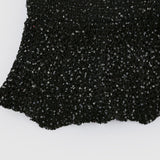 Cordelia sequinembellished tiered mini dress