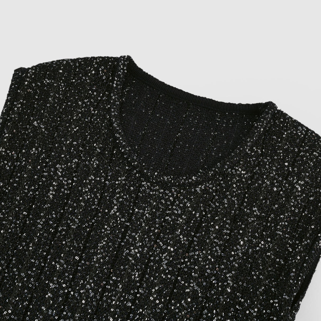 Cordelia sequinembellished tiered mini dress