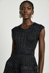 Cordelia sequinembellished tiered mini dress
