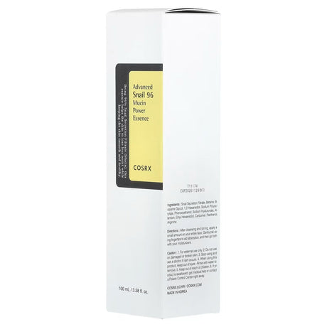 CosRx, Advanced Snail 96 Mucin Power Essence, 3.38 fl oz (100 ml)