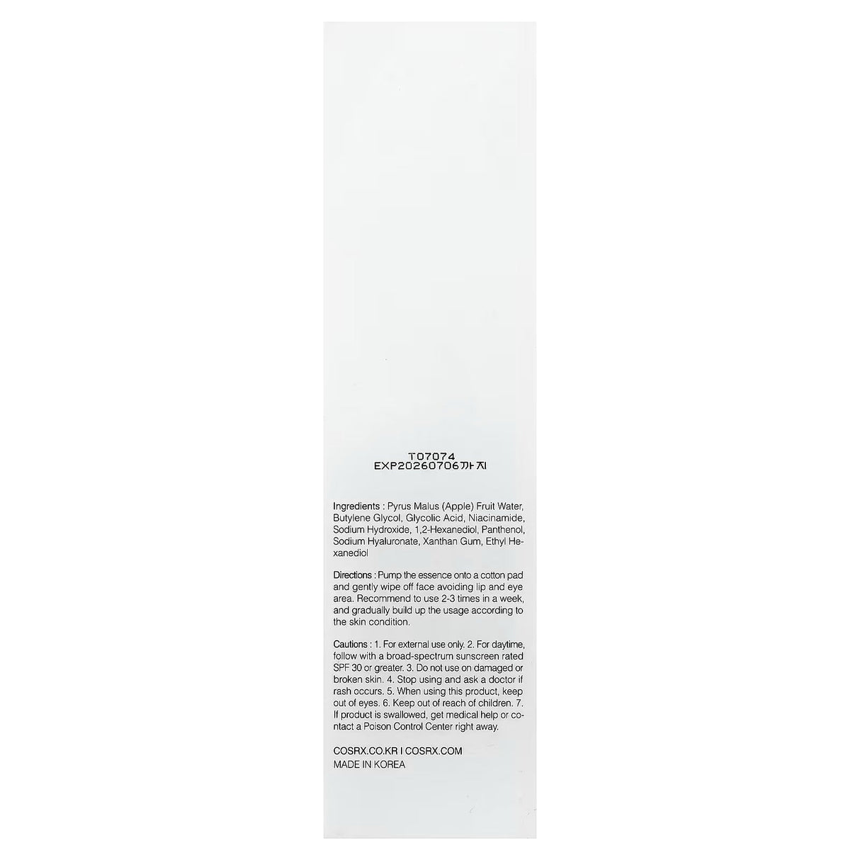 CosRx, AHA 7 Whitehead Power Liquid, 3.38 fl oz (100 ml)