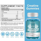 Creatine Gummies – Monohydrate Pre - Workout Energy & Muscle Growth Support