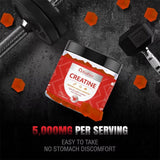 Creatine Monohydrate Gummies – 5000mg Pre - Workout Energy Boost (120 Gummies)