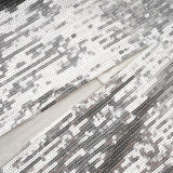 Cressida Silver Sparkly Embellished Maxi Dress