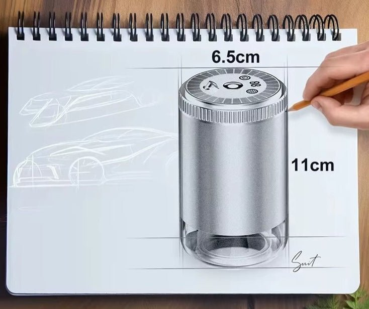CrystalStar CrystalStar Smart Mist Car Diffuser – Rechargeable Aroma Air Freshener