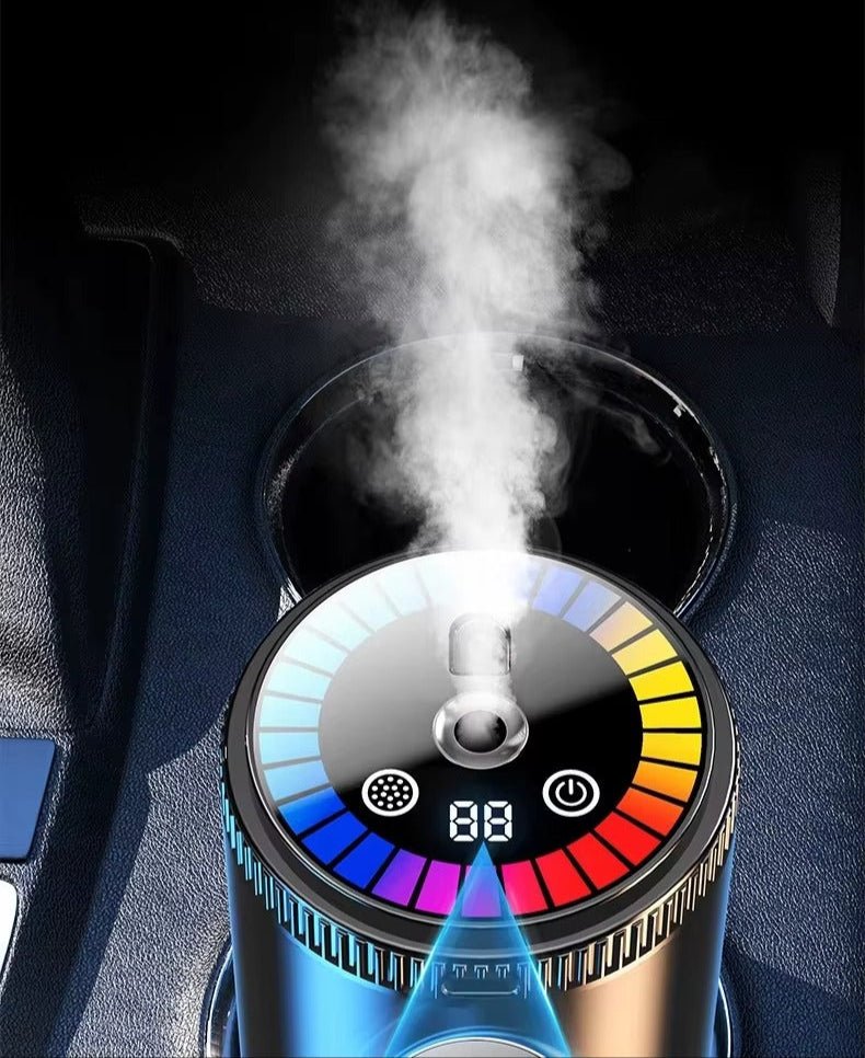 CrystalStar CrystalStar Smart Mist Car Diffuser – Rechargeable Aroma Air Freshener