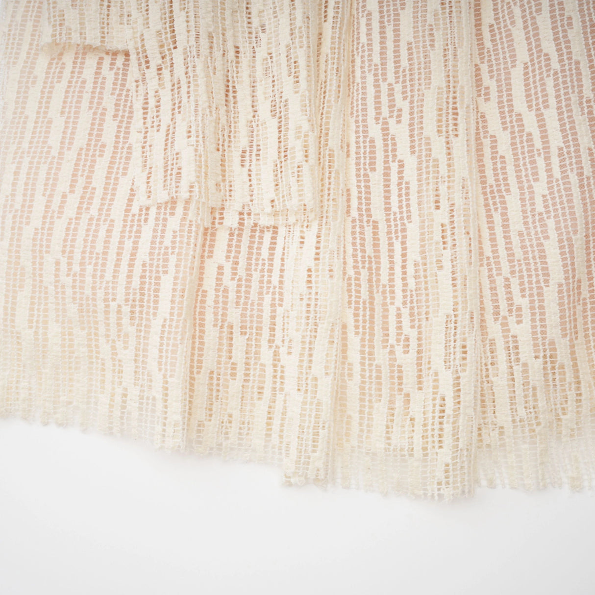 Cynthia Neutrals 3D Petal Textured Midi Dress