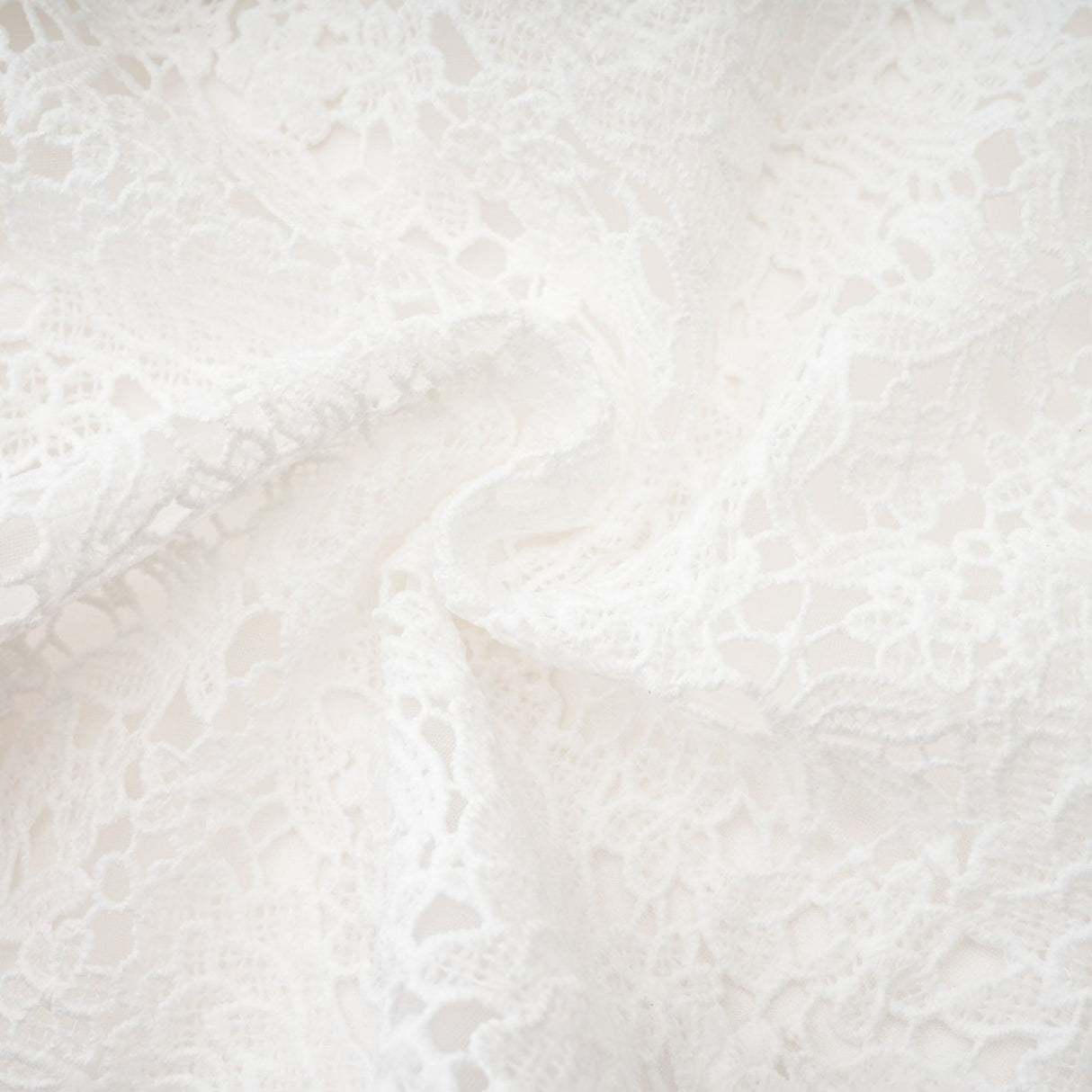 Cyrielle corded lace tiered mini dress