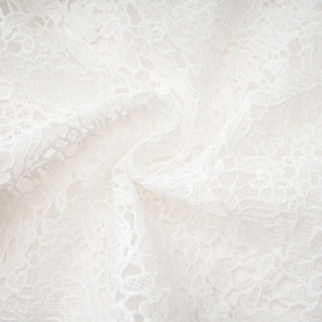 Cyrielle corded lace tiered mini dress
