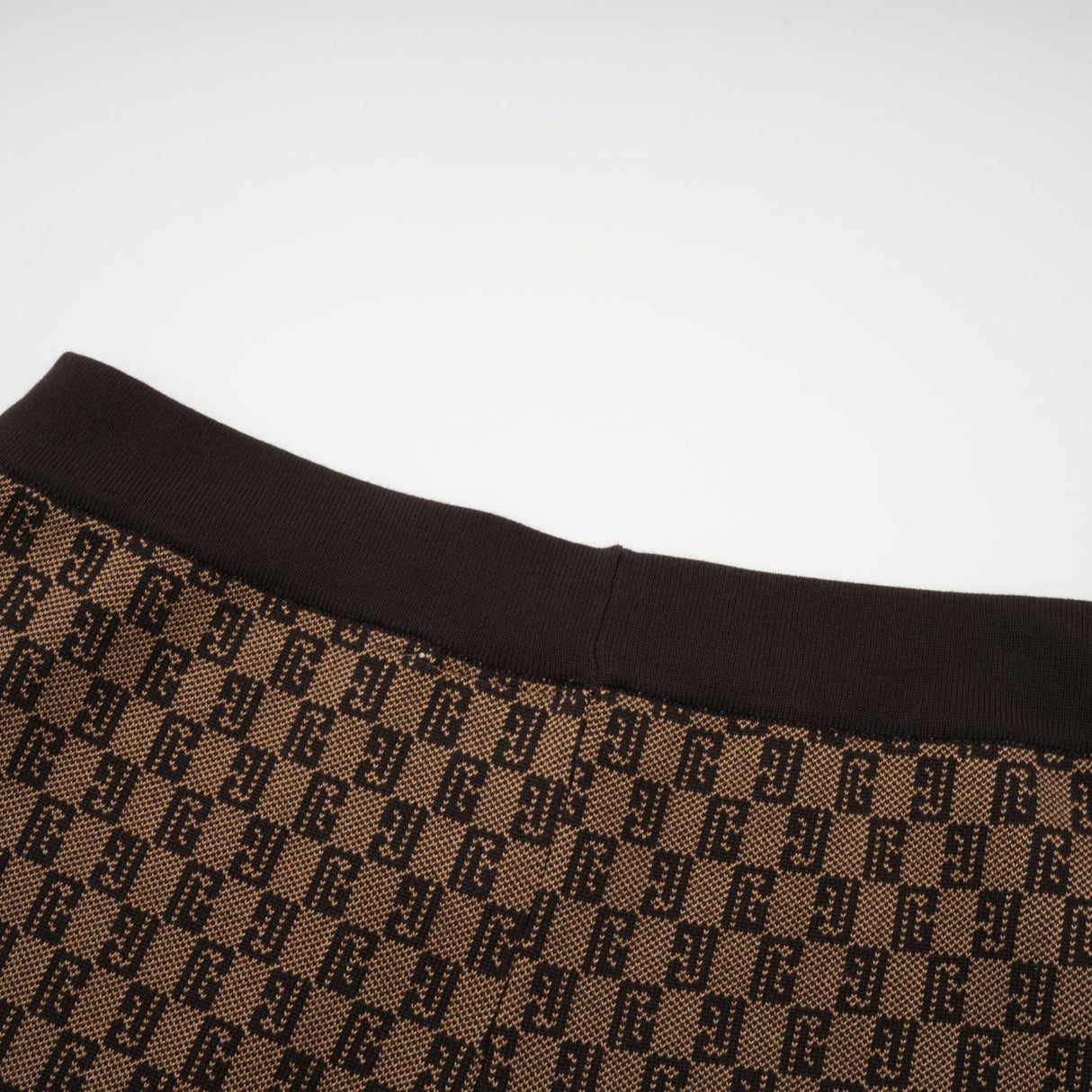 Cyrielle monogramjacquard top  trousers matching set