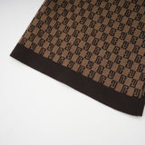 Cyrielle monogramjacquard top  trousers matching set