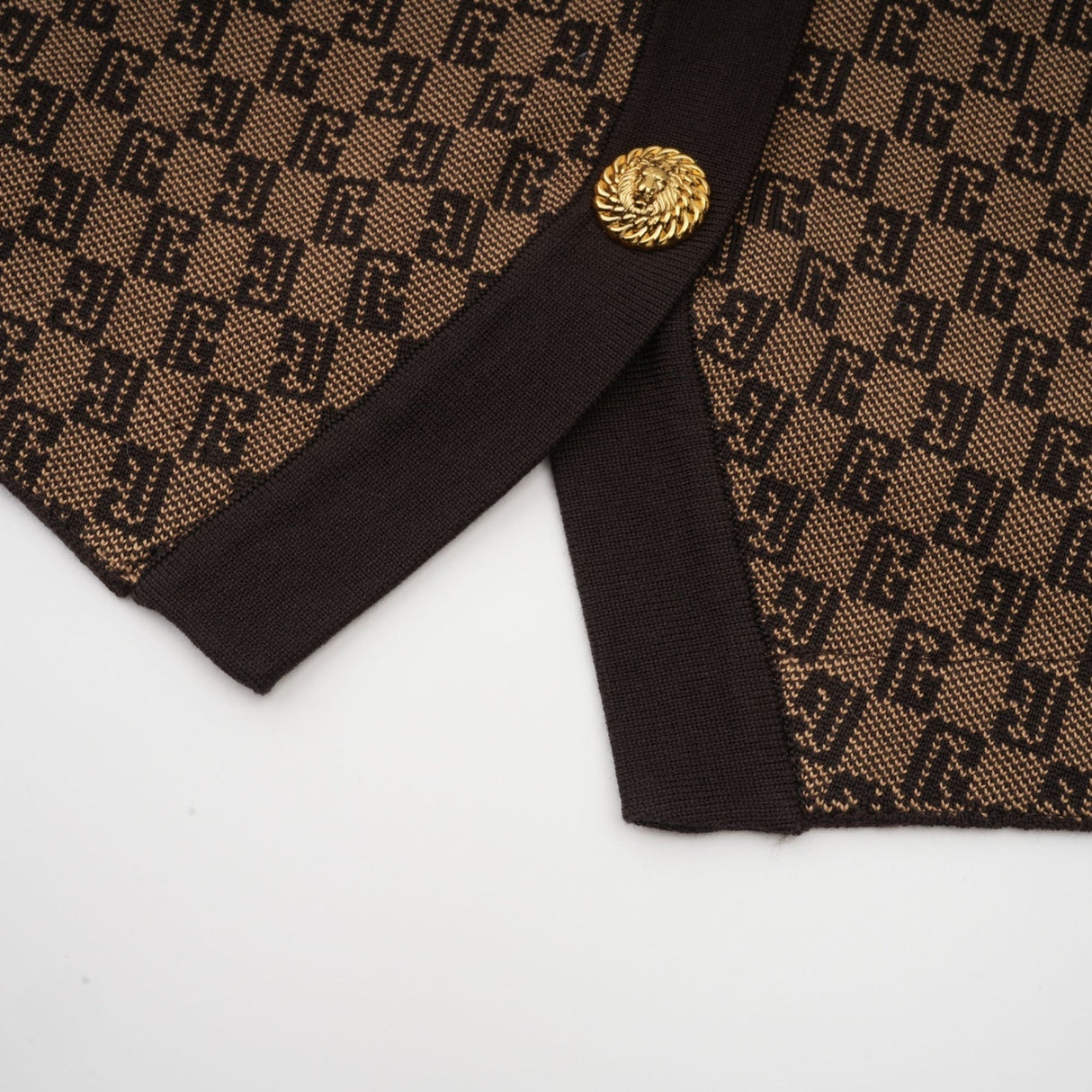 Cyrielle monogramjacquard top  trousers matching set