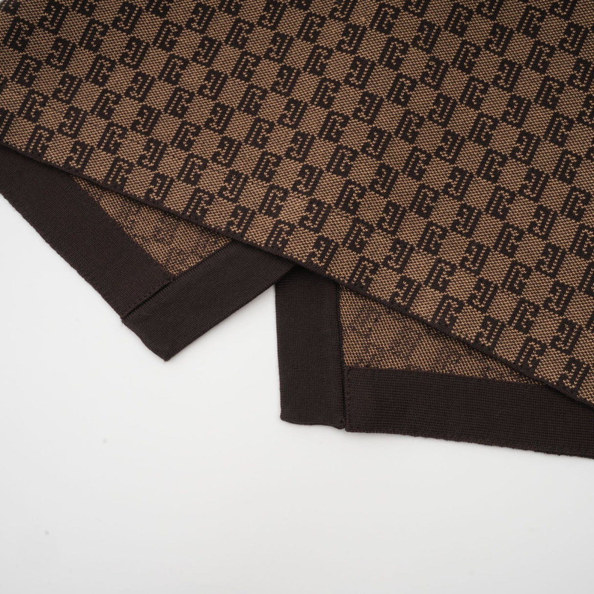 Cyrielle monogramjacquard top  trousers matching set
