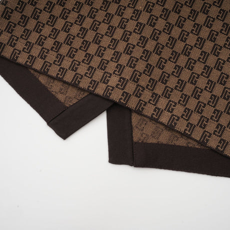 Cyrielle monogramjacquard top  trousers matching set