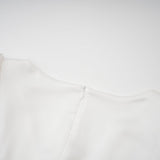 Cyrielle ribbondetail puffsleeve maxi dress