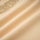 Cyrielle wool sequined embellished vest top