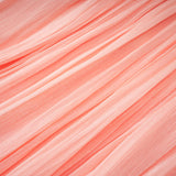 Dalila Pink Backless Asymmetrical Ruched Maxi Dress