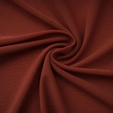 Danaé Brown Shirredeffect Draped Maxi Dress