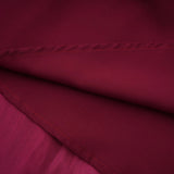 Danuta Burgundy Ruched Pleated Maxi Dress