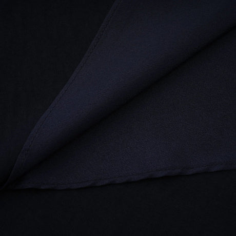Dayana Maxi Dress Navy Blue Detachable Skirt Crystal Buttons