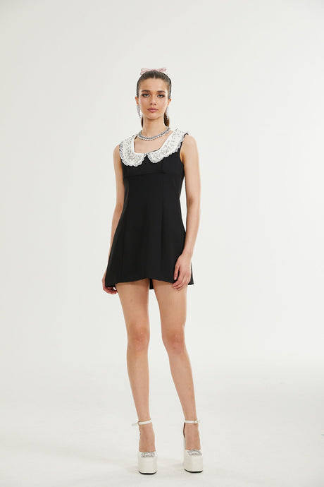 Delilah crystalembellished mini dress